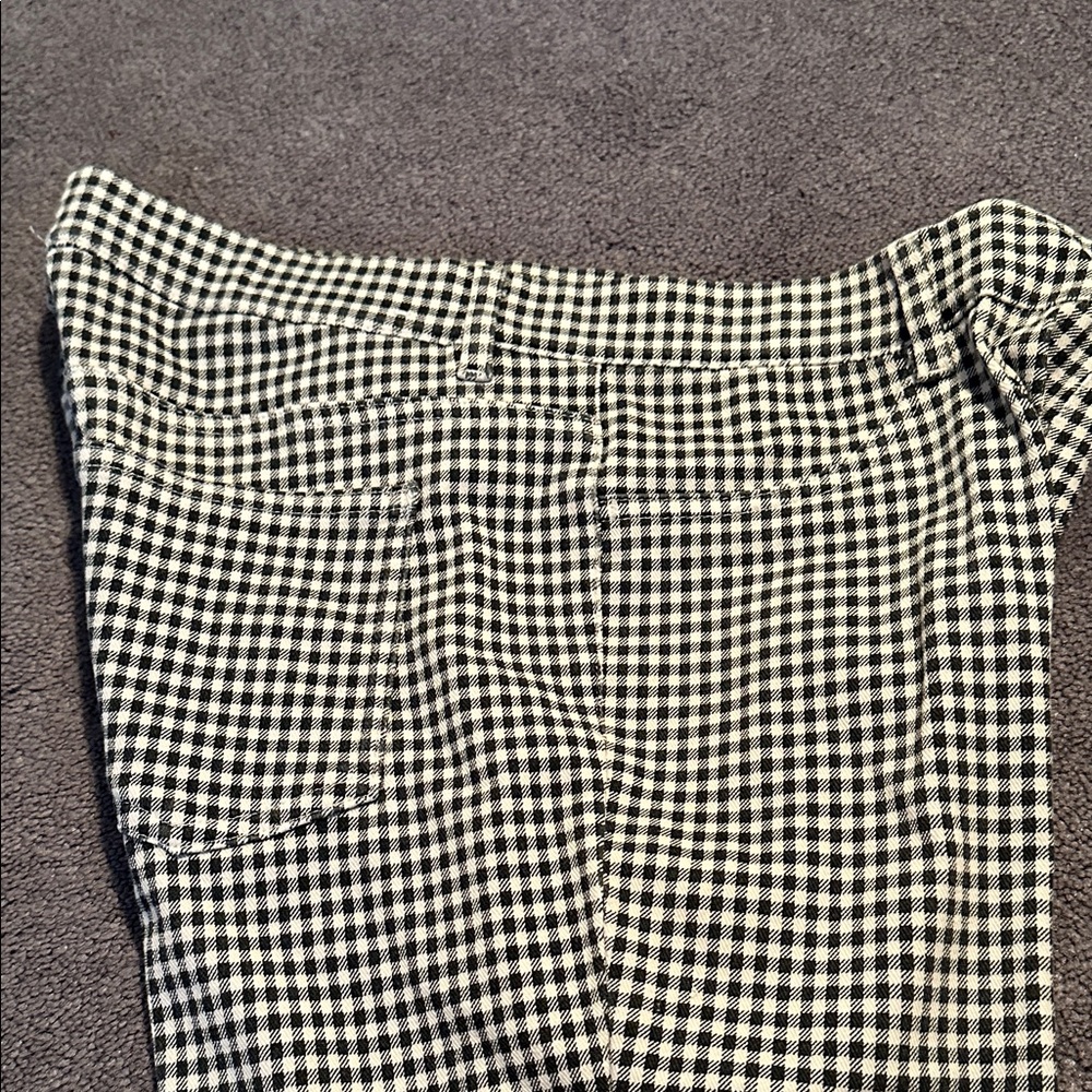 Uniqlo Black and White Plaid Pants - Picture 3 of 3